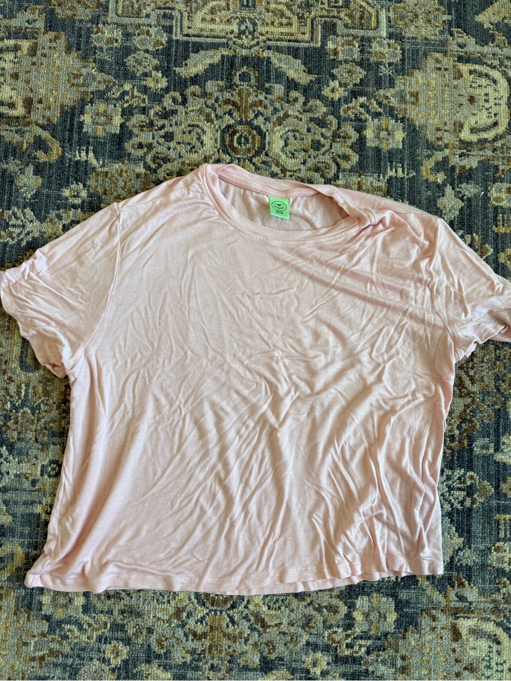 Honeydew Intimates Light Pink Short Sleeve Crew Tee